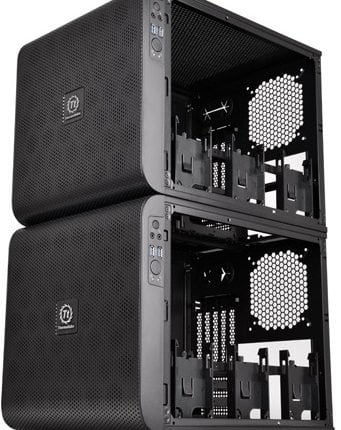 Originalūs korpusai Thermaltake Core V21: kubas ant kubo