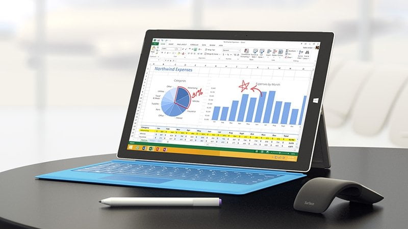 Planšetė Microsoft Surface Pro 4 gaus lustą Intel Core M ir Windows 10