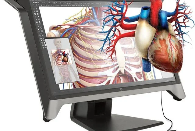 CES 2015: Monitoriai HP - lenkti, 4K, 5K ir 3D