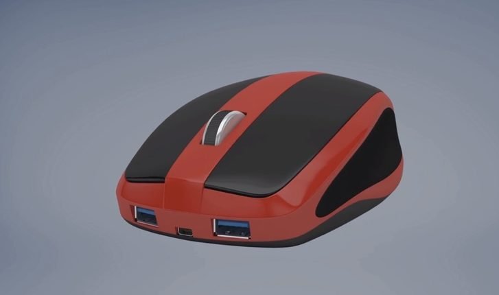 „Mouse-Box“: mini kompiuteris, įmontuotas pelėje