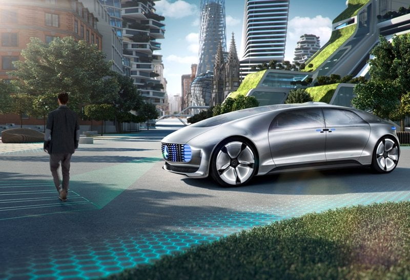 2015 CES: robotizuotas automobilis pagal Mercedes-Benz