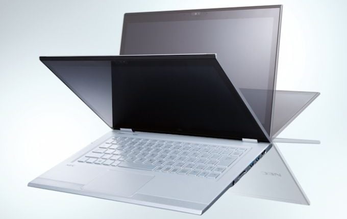 „NEC“ pristatė du hibridinius ir vieną įprastą kompaktišką nešiojamą kompiuterį „LaVie Hybrid Zero“