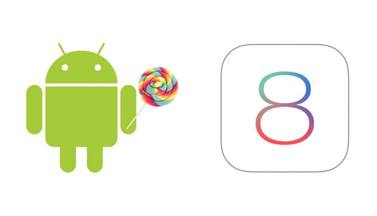 „Android 5.0 Lollipop“ stabilesnis už „iOS 8“