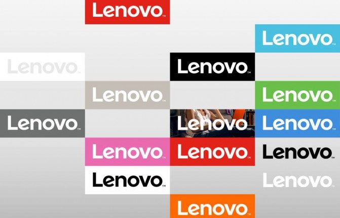 "Lenovo" naujas logotipas