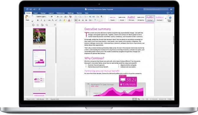 „Office 2016“ versija skirta „Mac“ kompiuteriams