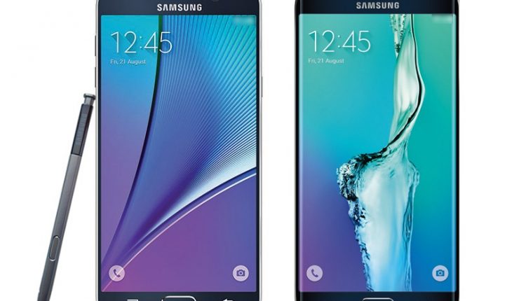 „Samsung Galaxy Note 5“ ir „S6 edge+“