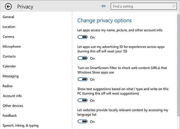 „Windows 10“ perduoda duomenis „Microsoft“ net uždraudus tai daryti