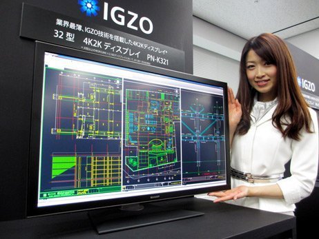 Sharp įsisavins aukštos kokybės „Super IGZO“ ekranų gamybą