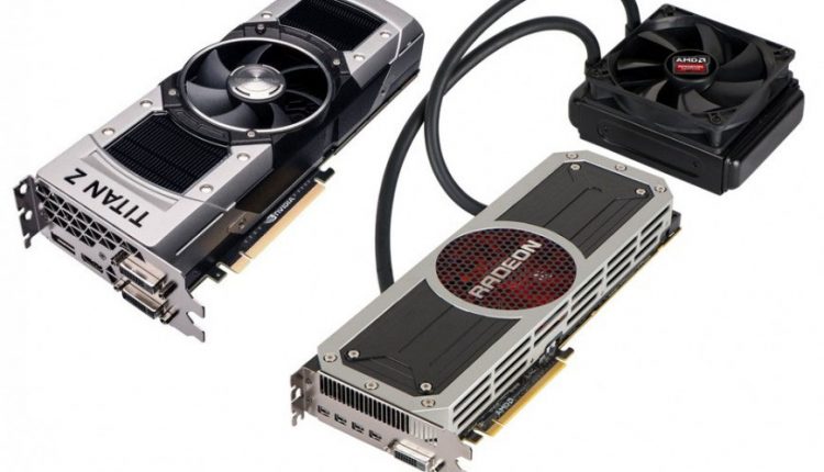 NVIDIA GeForce GTX TITAN Z ir AMD Radeon R9 295X2