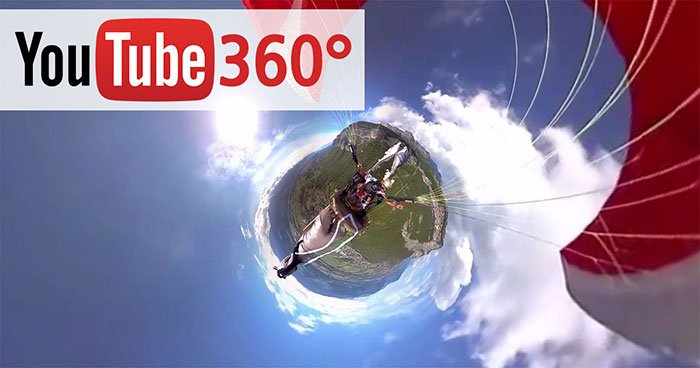 "YouTube" atsirado 360 laipsnių transliacijos