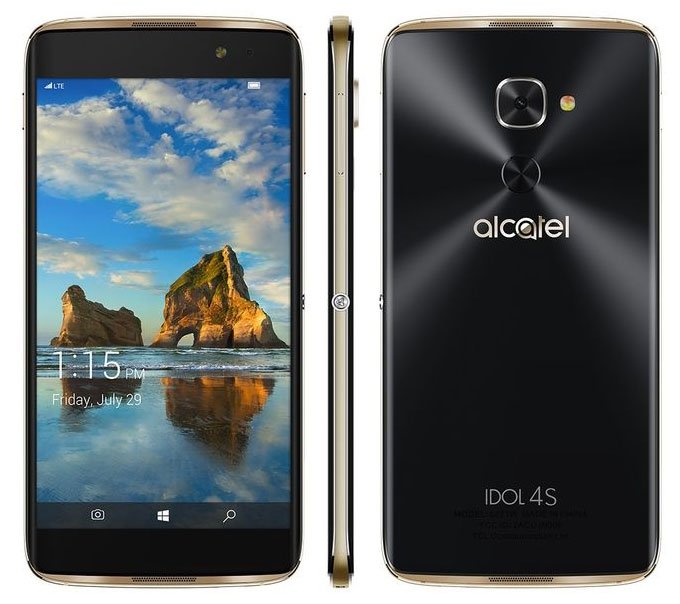 Alcatel Idol 4S with Windows 10