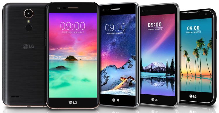 LG K3, K4, K8 ir K10