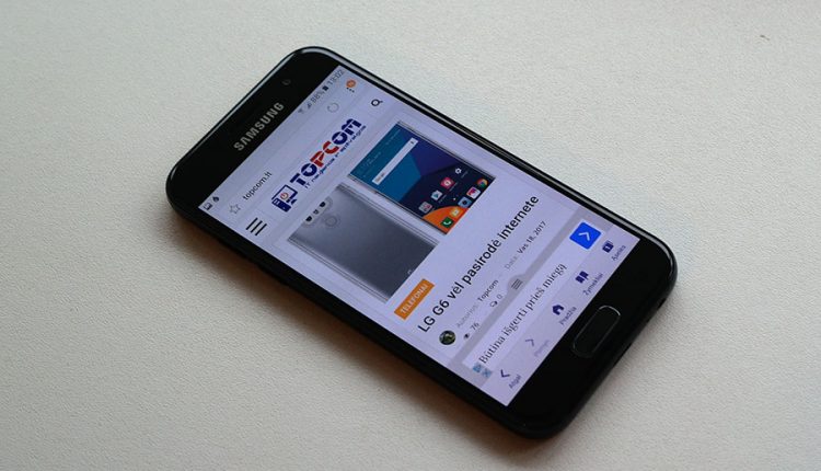 „Samsung Galaxy A3 (2017)“ apžvalga