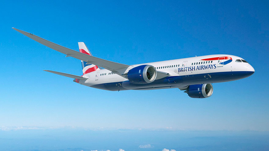 British Airways lėktuvas